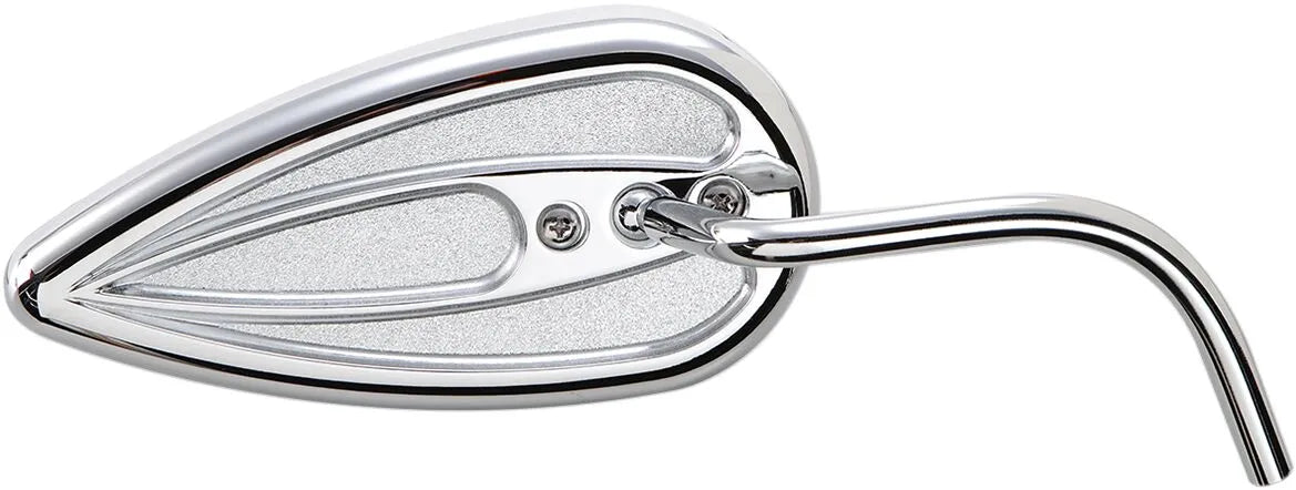 Arlen Ness Teardrop Mirror with Steel Stem Speglar bild 1 PMMEDIA:4baa4b41420ea327