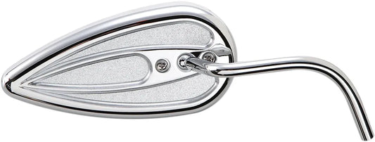 Arlen Ness Teardrop Mirror with Steel Stem Speglar bild 1 PMMEDIA:4baa4b41420ea327