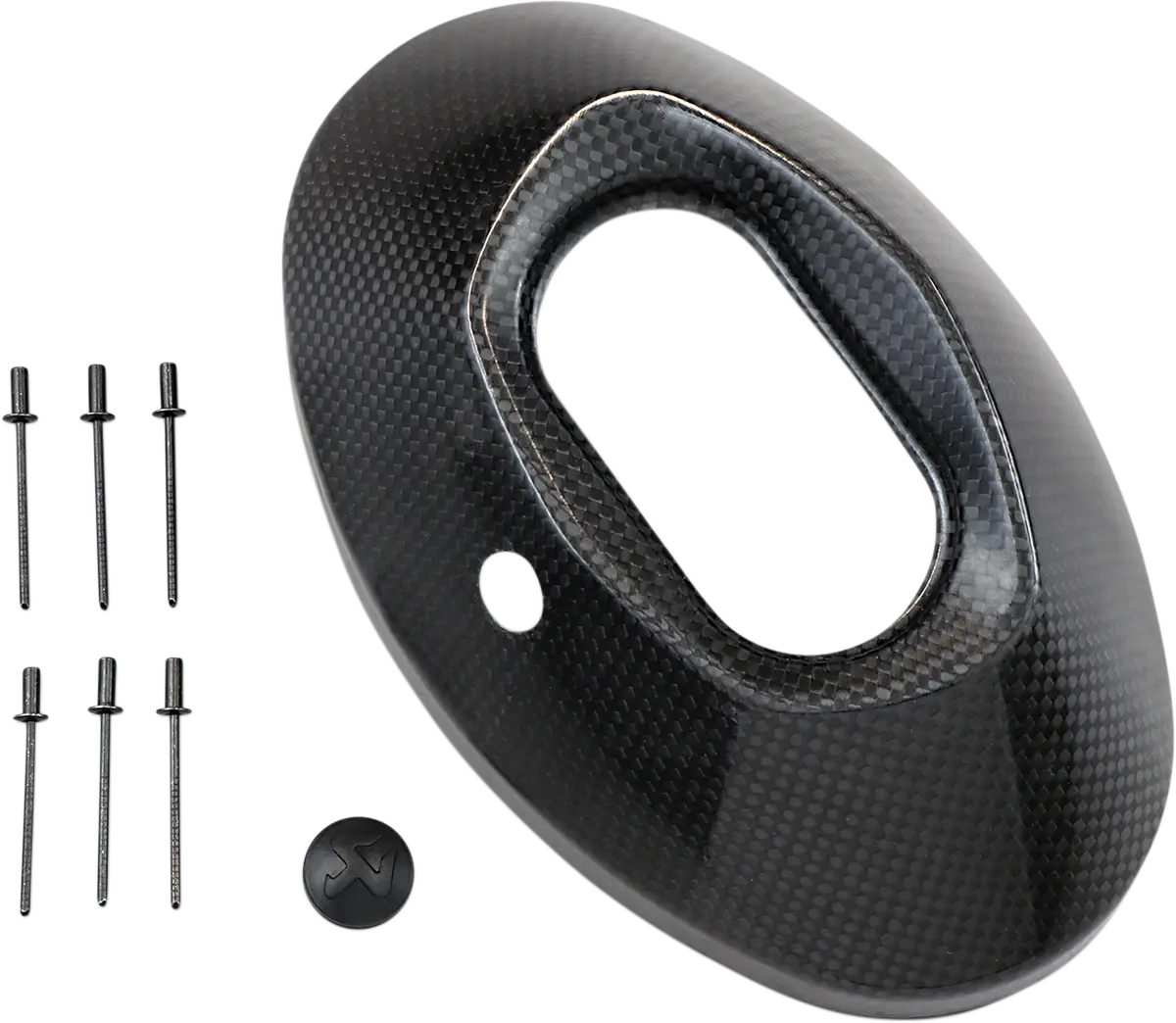 AKRAPOVIC End Cap V-EC17 i kolfiber bild 1 PMMEDIA:1b48ccc0f098f44e