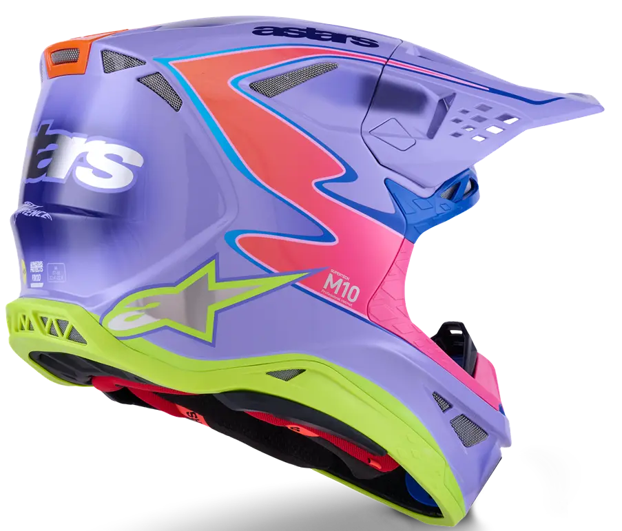 Alpinestars(Mx) Supertech M10 Jett Lawrence R01 Offroadhjälm integral vuxen bild 2 PMMEDIA:160bbbf680a3cd17
