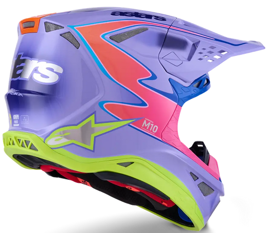 Alpinestars(Mx) Supertech M10 Jett Lawrence R01 Offroadhjälm integral vuxen bild 2 PMMEDIA:160bbbf680a3cd17