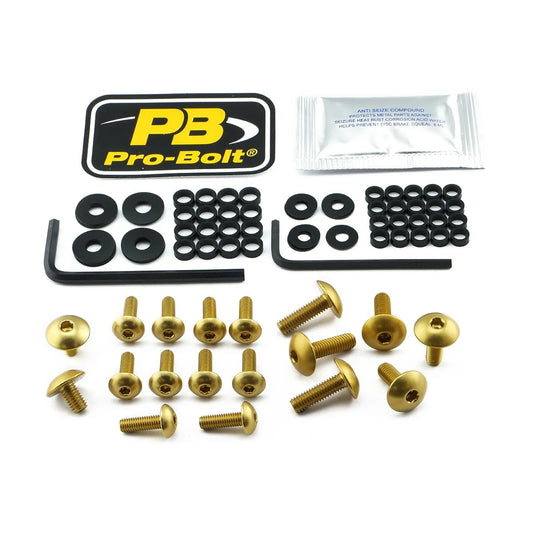 PRO BOLT Aluminium Fairing Bolt Kit för Honda bild 1 PMMEDIA:45c4fbc946bd75a4