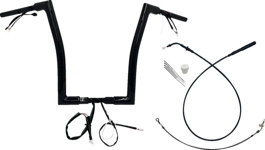 Fat Baggers Inc 1-1/4" EZ Install Pointed Top Handlebar Kit Styren bild 1 PMMEDIA:ab57ae90e55fb541
