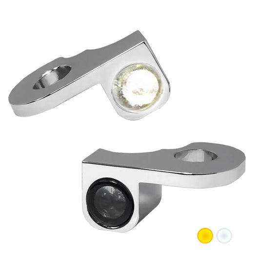 HEINZ BIKES NANO Series blinkers med positionsljus krom bild 1 PMMEDIA:1a291d1f31932ee4