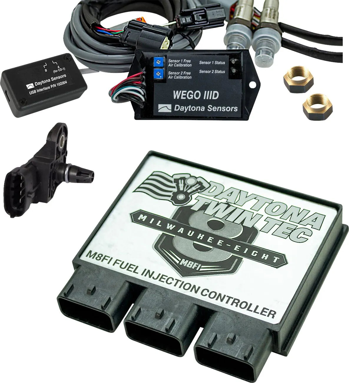 DAYTONA TWIN TEC LLC Bränsleinsprutning Elektronisk Kontrollmodul Kit bild 1 PMMEDIA:1437bd9f7021c44f