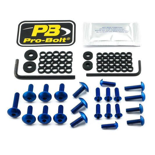 PRO BOLT Aluminium Fairing Bolt Kit för Honda bild 1 PMMEDIA:0a2265b465047270
