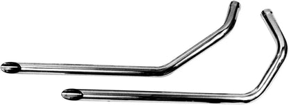 Paughco 1-3/4" Dual Slash-Cut Drag Pipes Kompletta avgassystem Harley bild 1 PMMEDIA:a5e88ab5c4528f82