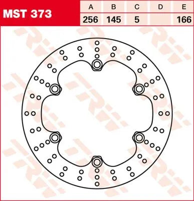 Trw Round Fixed Brake Rotor 250-299mm Bromsskivor street bild 1 PMMEDIA:b671488543d7c08e