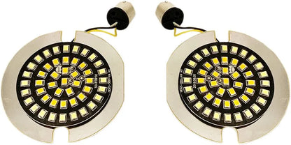 Drag Specialties Front Dual Ring Turn Signal Inserts Blinkers bild 1 PMMEDIA:c54d46d2a113b58a