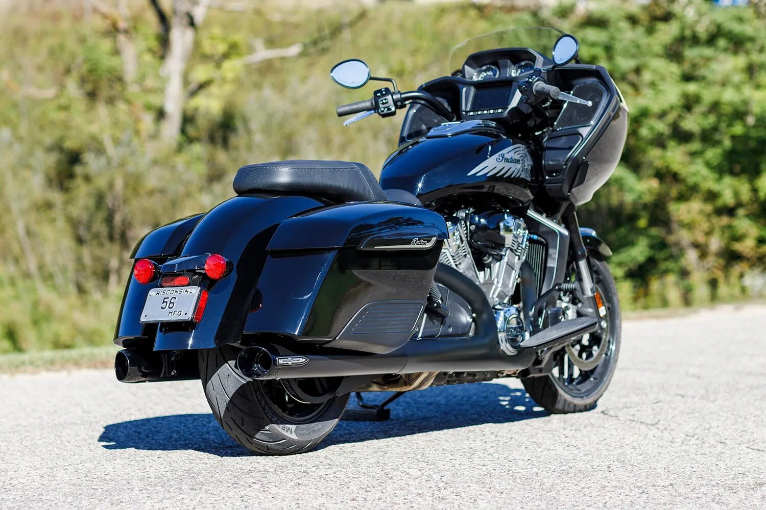 S S Cycle 4" Broadhead Slip-On Mufflers Ljuddämpare Harley bild 3 PMMEDIA:769335348b6768e4
