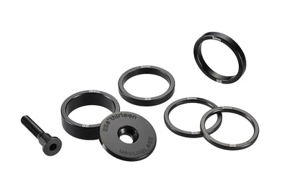 E*THIRTEEN Top Cap & Headset Spacer Kit svart bild 2 PMMEDIA:6e1b879eefec01d5
