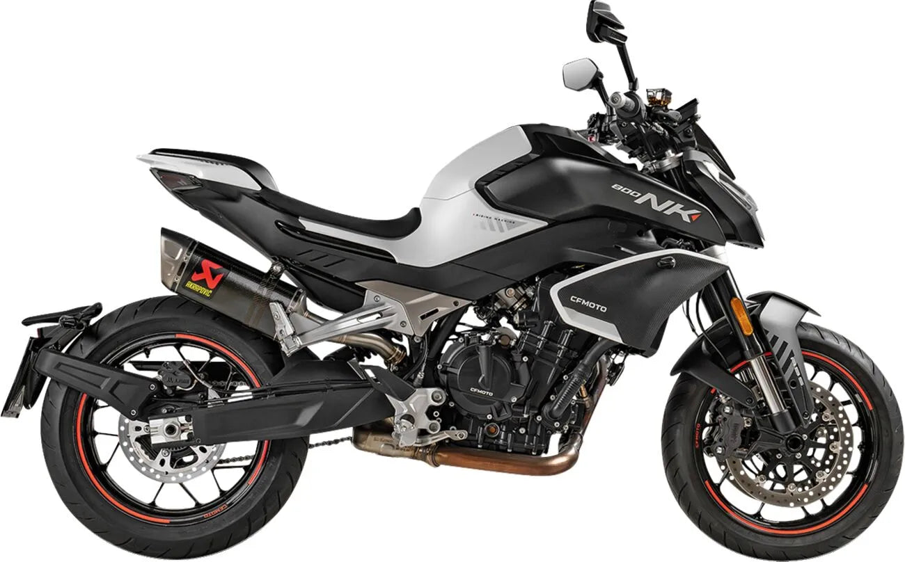 AKRAPOVIC Slip-On Line Ljuddämpare CF/TI för CFMOTO 800NK bild 3 PMMEDIA:8eb28265eeb3e6bc