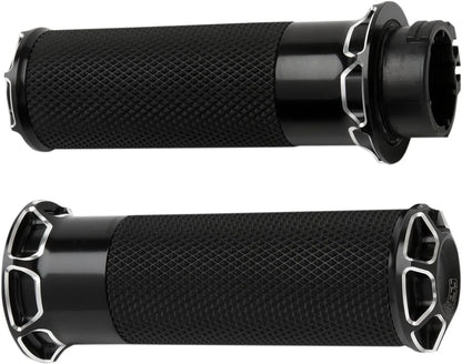 Arlen Ness Beveled Grips Handtag bild 1 PMMEDIA:dcc1650a16a690af