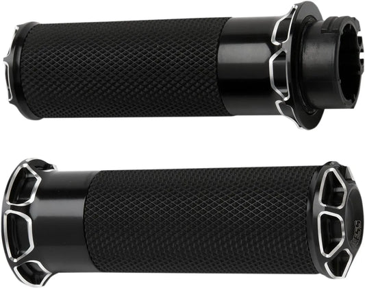 Arlen Ness Beveled Grips Handtag bild 1 PMMEDIA:dcc1650a16a690af