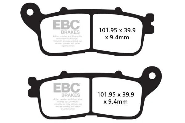 EBC FA-HH Sinterade Bromsbelägg bild 1 PMMEDIA:d41b285f93ed2135