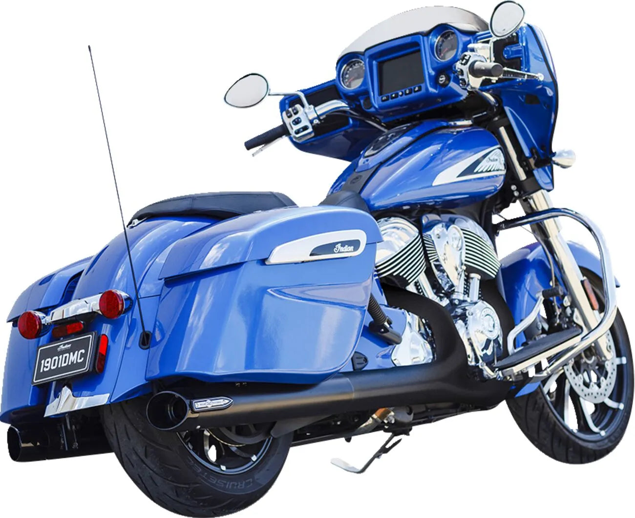 S S Cycle 4" Broadhead Slip-On Mufflers Ljuddämpare Harley bild 5 PMMEDIA:3f70b5062cd52817