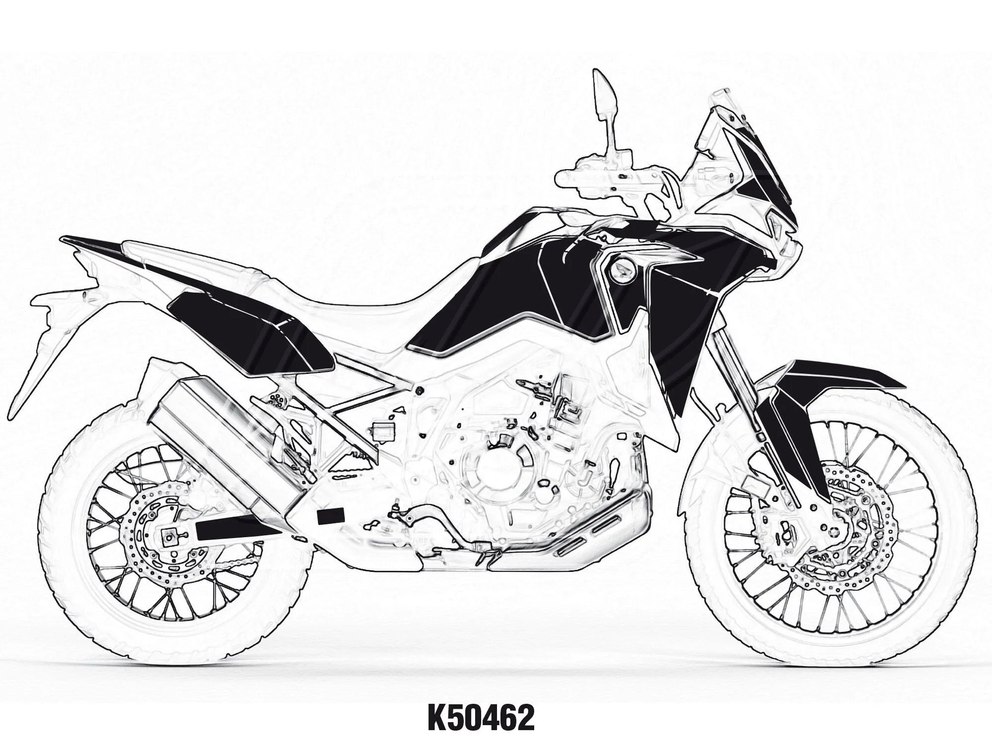 UNIRACING Dekalkit Africa Twin Replica bild 3 PMMEDIA:96e3ec6a3b4e8730