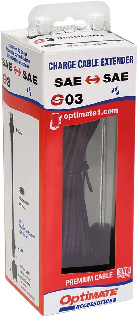 TECMATE OptiMate™ förlängningskabel 6' SAE bild 2 PMMEDIA:65c9f4ac46f20ef8