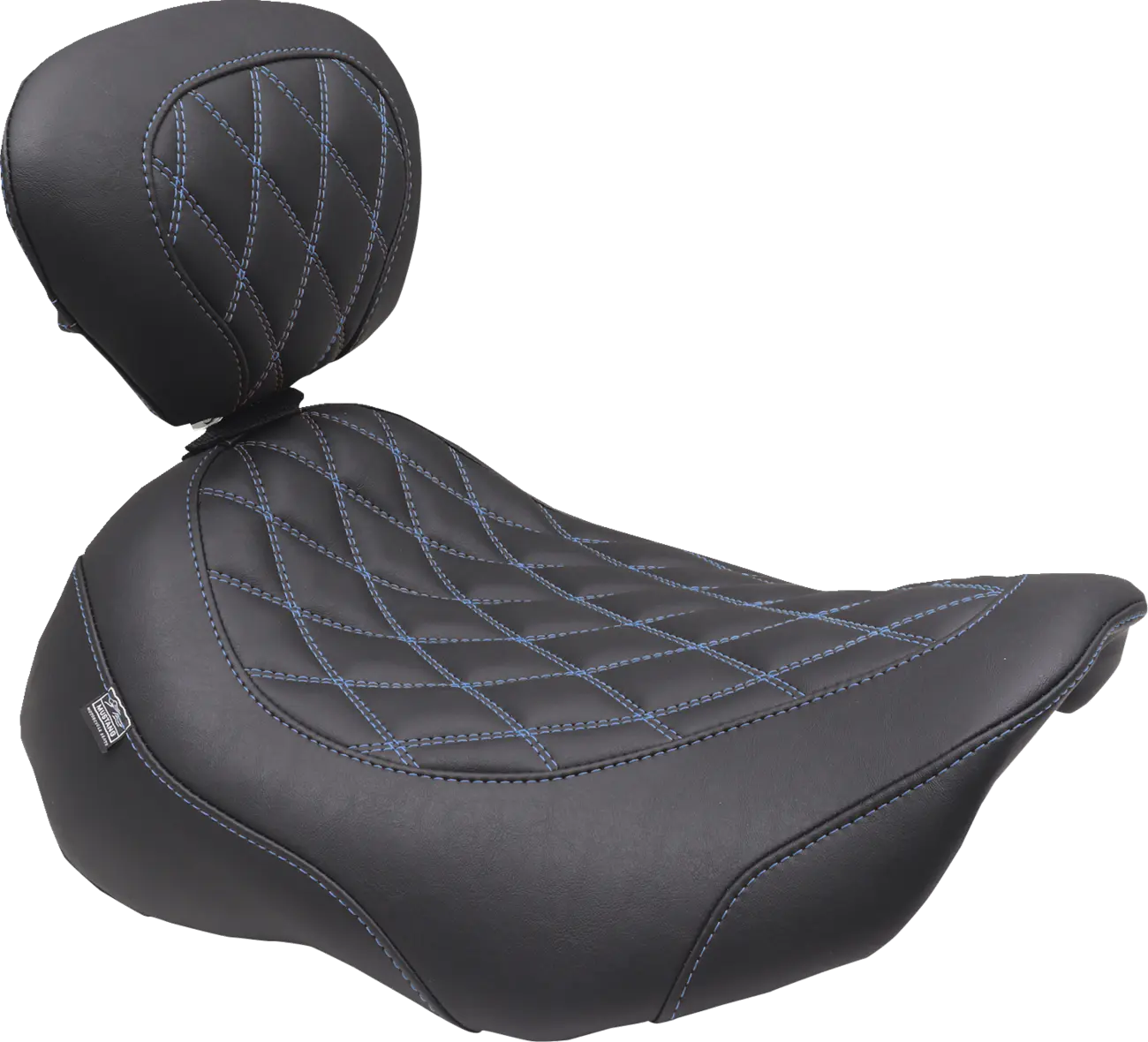 Mustang Wide Tripper™ Solo Seat Sadlar Harley Touring bild 1 PMMEDIA:94374f39041ea767
