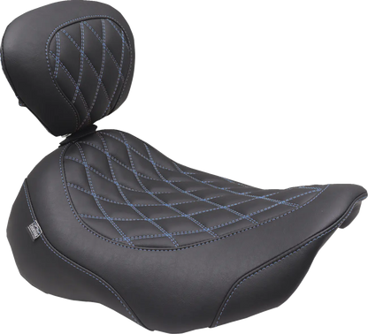 Mustang Wide Tripper™ Solo Seat Sadlar Harley Touring bild 1 PMMEDIA:94374f39041ea767