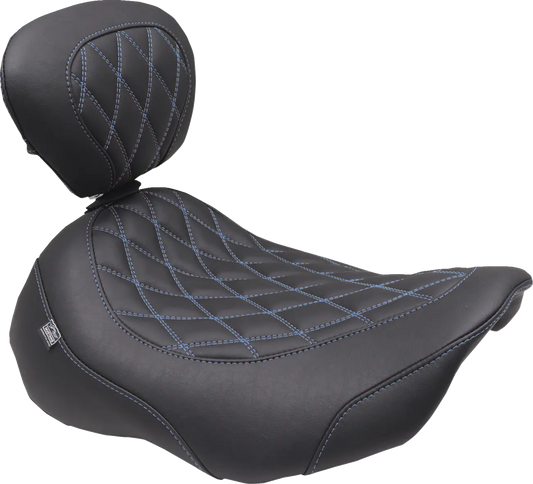 Mustang Wide Tripper™ Solo Seat Sadlar Harley Touring bild 1 PMMEDIA:94374f39041ea767