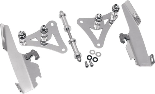 Memphis Shades Hd Fats/Slim Windshield Trigger-Lock Complete Mount Kit Fästdelar & kit för vindrutor bild 1 PMMEDIA:bc51d2d4b1606af1