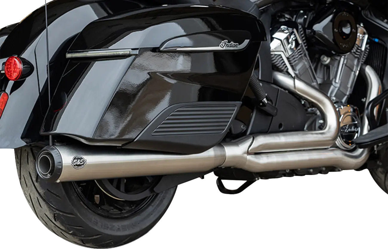 S S Cycle 2-into-1 Qualifier Exhaust System Kompletta avgassystem Street bild 5 PMMEDIA:724fe21ad010b364