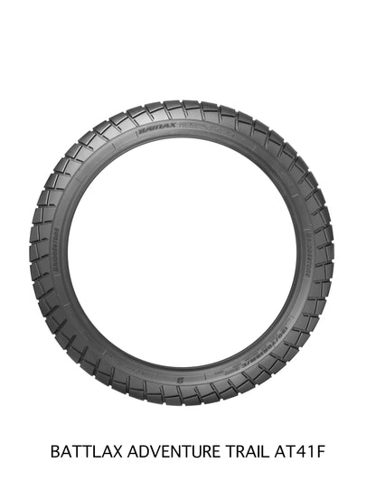 Bridgestone Battlax Adventure Trail AT41 Dual sport däck fram bild 2 PMMEDIA:5052a41979fc5668