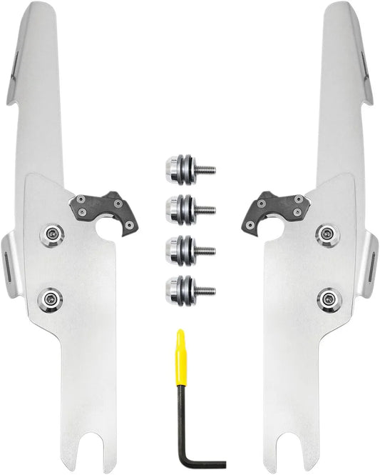 Memphis Shades Hd Fats/Slim Windshield Trigger-Lock Complete Mount Kit Fästdelar & kit för vindrutor bild 2 PMMEDIA:a88ba5b2437b46c3