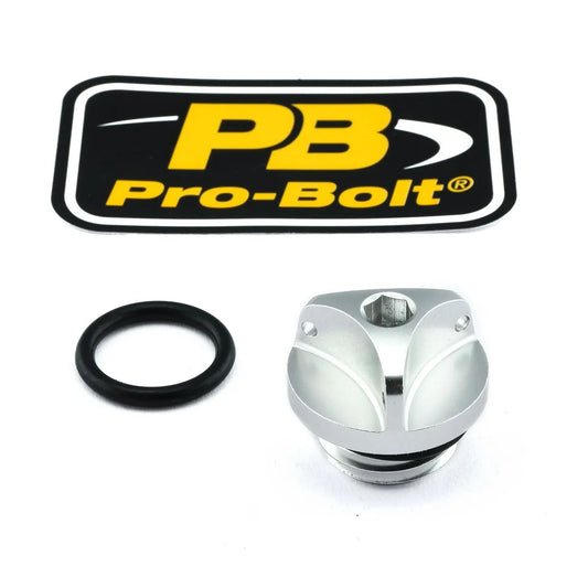 PRO BOLT Aluminium Oljepåfyllningslock BMW Silver bild 1 PMMEDIA:e04796ca79e76bcb