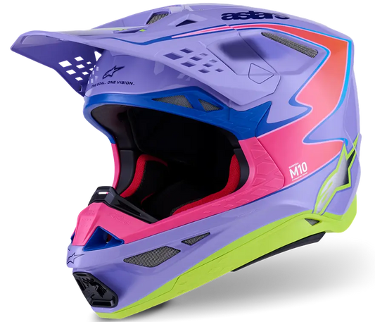 Alpinestars(Mx) Supertech M10 Jett Lawrence R01 Offroadhjälm integral vuxen bild 1 PMMEDIA:6fe5fe0a7813d502