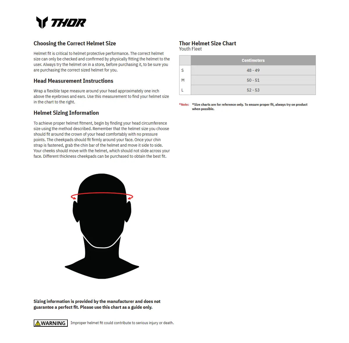 Thor Youth Fleet Forge Offroadhjälm integral barn bild 12 PMMEDIA:fff51c30acf01217