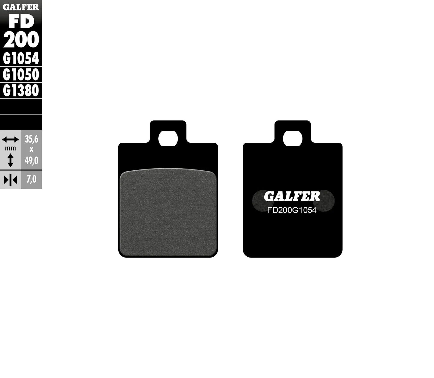 GALFER Semi-Metallic Bromsbelägg bild 1 PMMEDIA:bd43060c607e4fab