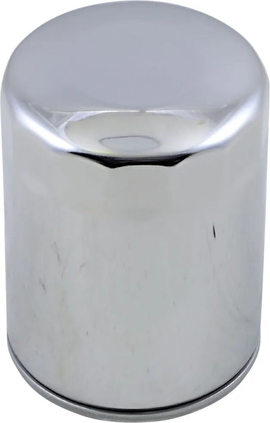 DRAG SPECIALTIES Spin-On Oljesfilter Chrome M8 bild 2 PMMEDIA:bab0146733a10246