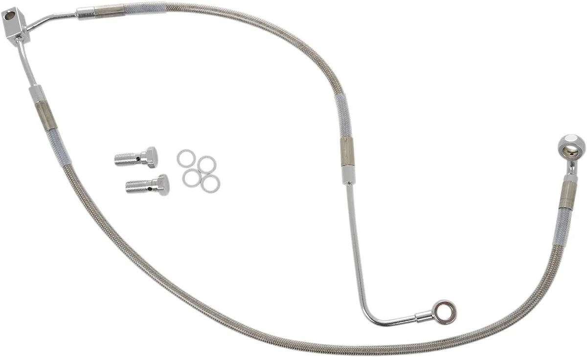 Drag Specialties Stainless Steel Brake Line Kit Bromsslangar rostfritt stål bild 1 PMMEDIA:567a1543553f19c1