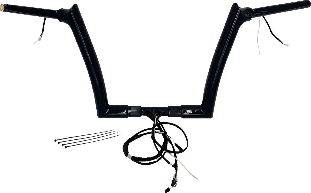 Fat Baggers Inc EZ Install Wired 1-1/2" Round Top Handlebar Kit Styren bild 1 PMMEDIA:1638d447580cd382