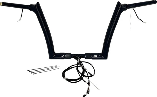 Fat Baggers Inc EZ Install Wired 1-1/2" Round Top Handlebar Kit Styren bild 1 PMMEDIA:1638d447580cd382