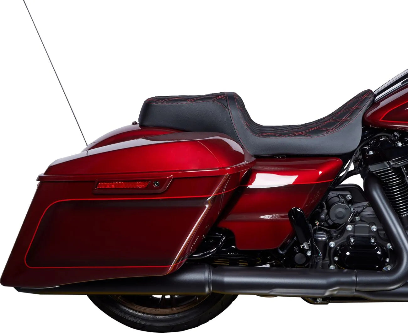 Drag Specialties Seats Predator Seat Sadlar Harley Touring bild 14 PMMEDIA:d22578982af27fda