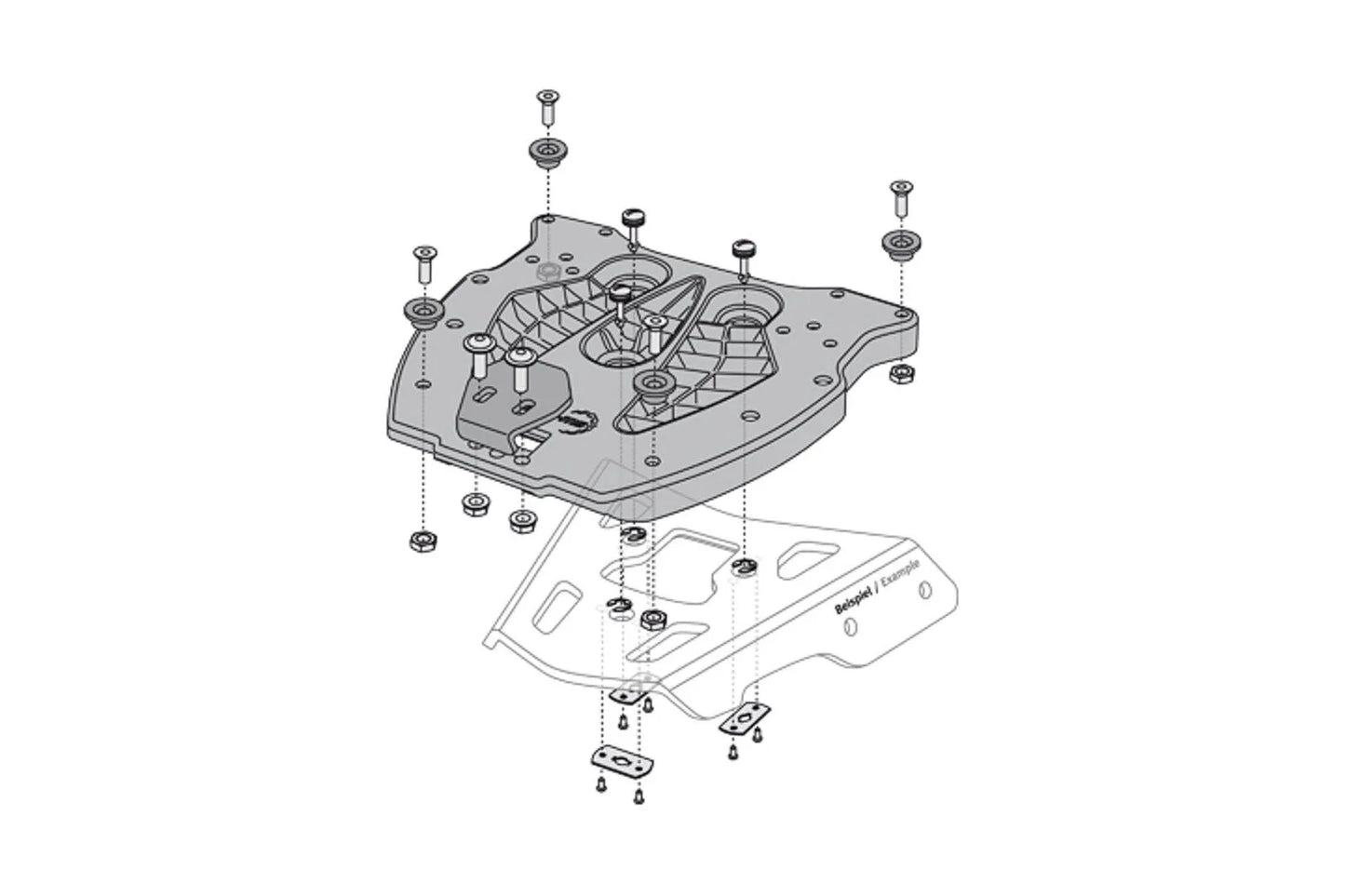 SW-MOTECH Adapterplatta för ALU-RACK bild 1 PMMEDIA:2cdce14ce5606533