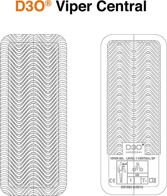 Icon D3O® Viper Central Back Impact Ryggskydd bild 2 PMMEDIA:6c3fecf0195f6a64