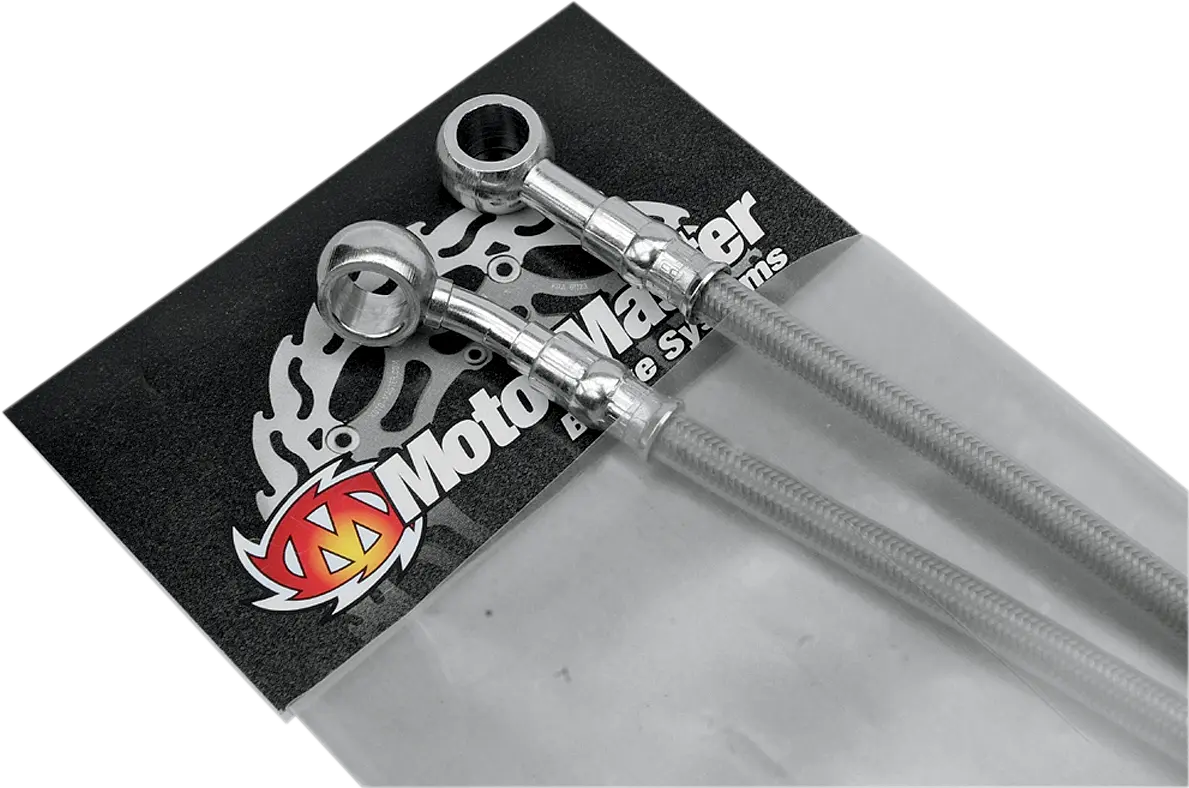 MOTO-MASTER Stainless Steel Bromsslang Fram bild 1 PMMEDIA:af41480995242f84
