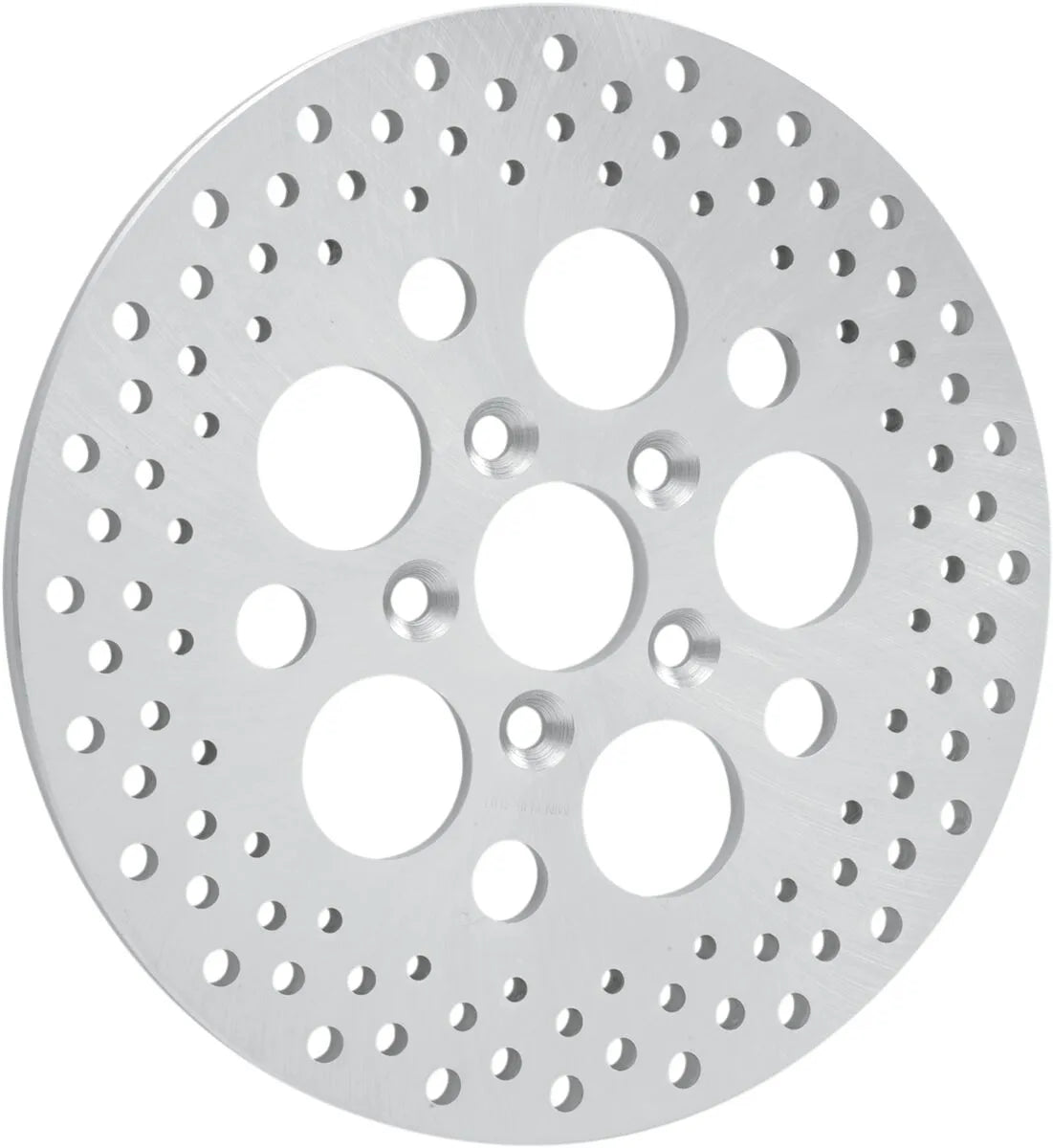 Drag Specialties Polished Stainless Steel Drilled Brake Rotor Bromsskivor street bild 7 PMMEDIA:f8d78a010586fe32