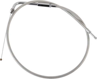 Drag Specialties Stainless Braided Throttle Cable Gasvajrar bild 2 PMMEDIA:6156624ad4507c23