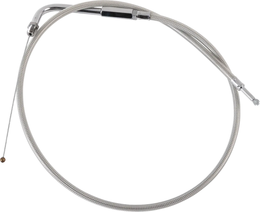Drag Specialties Stainless Braided Throttle Cable Gasvajrar bild 2 PMMEDIA:6156624ad4507c23