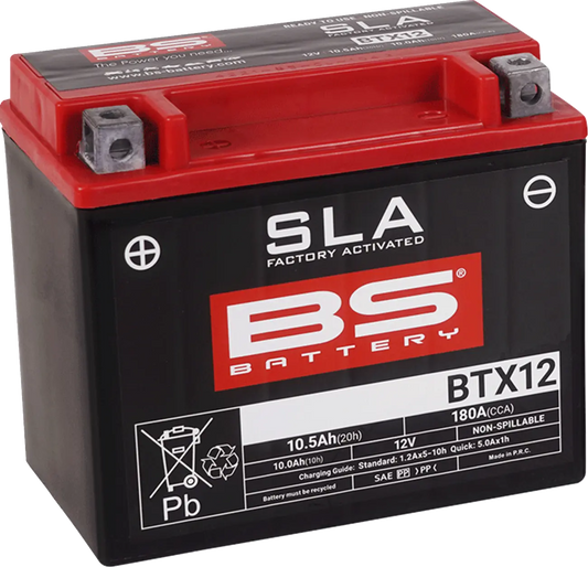 BS BATTERY BTX12 AGM Underhållsfri Batteri bild 1 PMMEDIA:2b8be8a1dafda7ef
