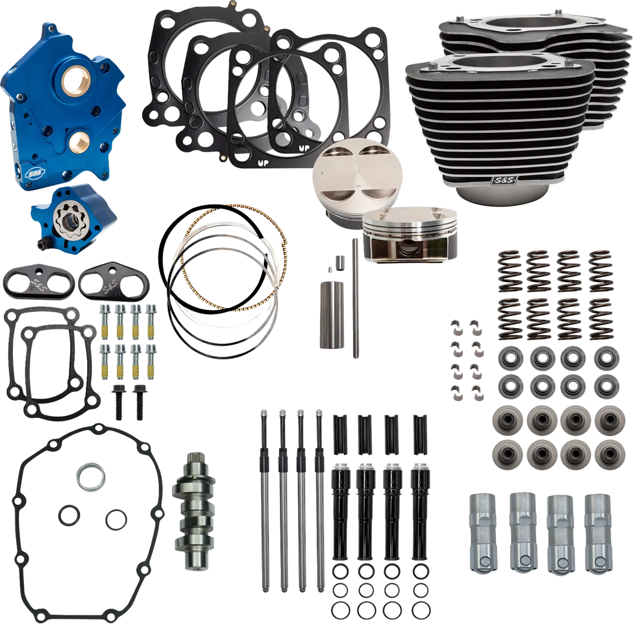 S&S CYCLE 124" Power Package Prestandakit bild 1 PMMEDIA:37854f5c3f7eb88f