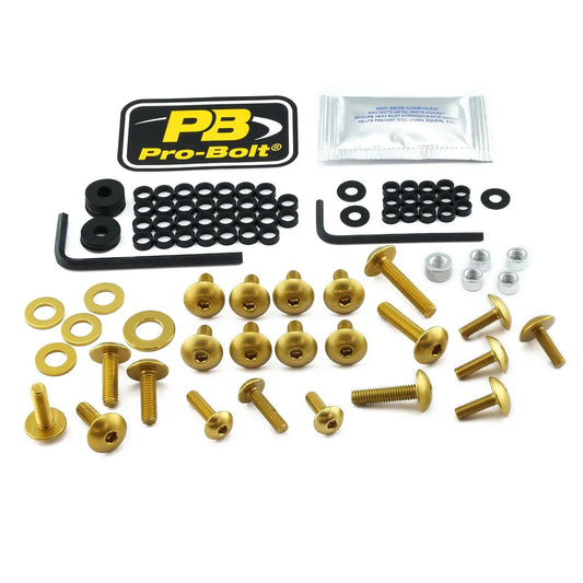 PRO BOLT Aluminium Fairing Bolt Kit för Kawasaki bild 1 PMMEDIA:7bc08499e6abae30
