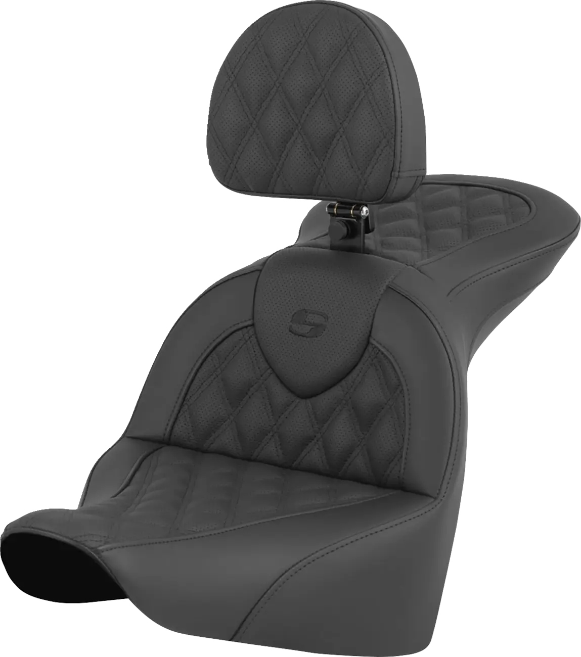 Saddlemen Roadsofa™ Carbon Fiber Seat Sadlar Harley Softail bild 4 PMMEDIA:4341a0472a5c4e90