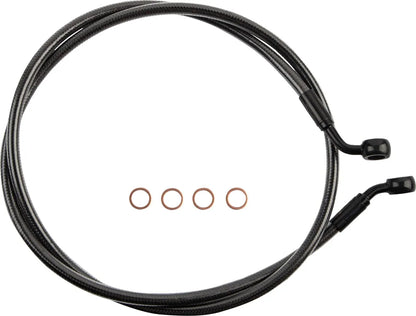 Magnum Shielding E-Z Align Braided Single Disc Front Brake Line Bromsslangar rostfritt stål bild 1 PMMEDIA:76c71ce52414a15b