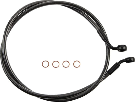 Magnum Shielding E-Z Align Braided Single Disc Front Brake Line Bromsslangar rostfritt stål bild 1 PMMEDIA:76c71ce52414a15b
